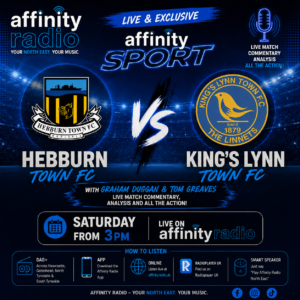 Affinity Sport – Hebburn Town FC Vs Kings Lynn Town